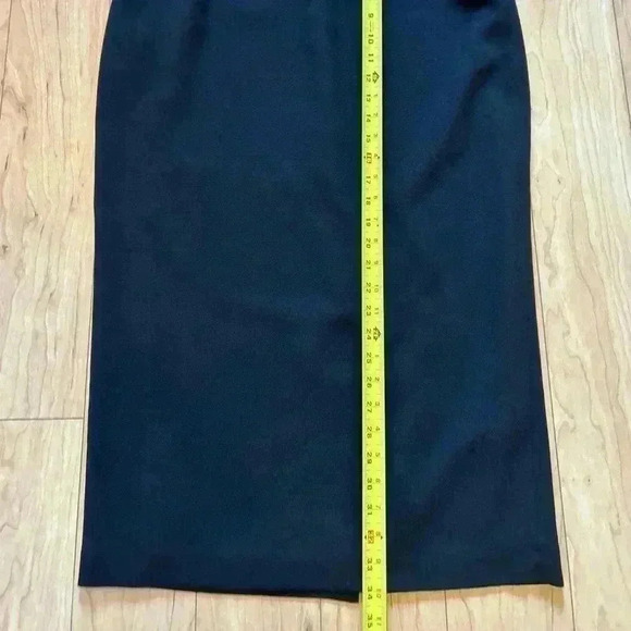 Vintage J Michaels  Black Maxi Skirt - Picture 9 of 14